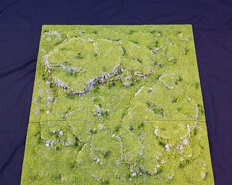 Rugged Hills Design Master Tiles - Cliffmont – Wargame Terrain - Miniature Wargaming - tabletop RPG D&D AOS scatter terrain, scenery