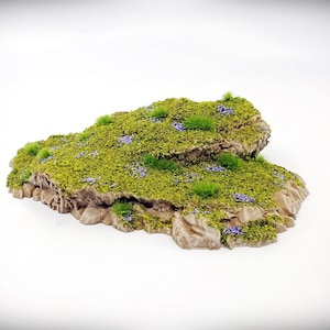 Dynamic Hills - Outcropping E – Wargame Terrain - Miniature Wargaming, tabletop RPG D&D AOS scatter terrain, scenery
