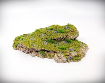 Dynamic Hills - Outcropping E – Wargame Terrain - Miniature Wargaming, tabletop RPG D&D AOS scatter terrain, scenery