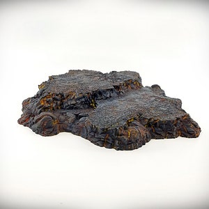 Stepped Hills - &quot;Stepped Hill A&quot; - Wargame Terrain - Miniature Wargaming, tabletop RPG D&D AOS scatter terrain, scenery