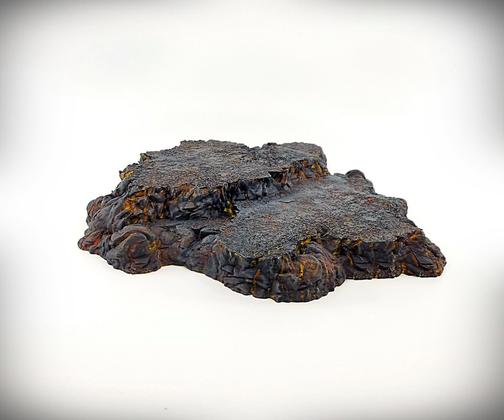 Stepped Hills - "Stepped Hill A" - Wargame Terrain - Miniature Wargaming, tabletop RPG D&D AOS scatter terrain, scenery