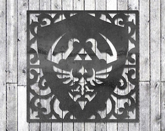 Legend of Zelda Hylian Shield Metal Wall Decor