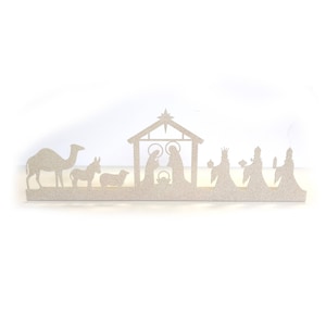 Mantle/Table Top Nativity Scene