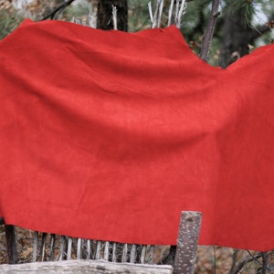 Colored suede, sewable suede, craft suede, garment suede,