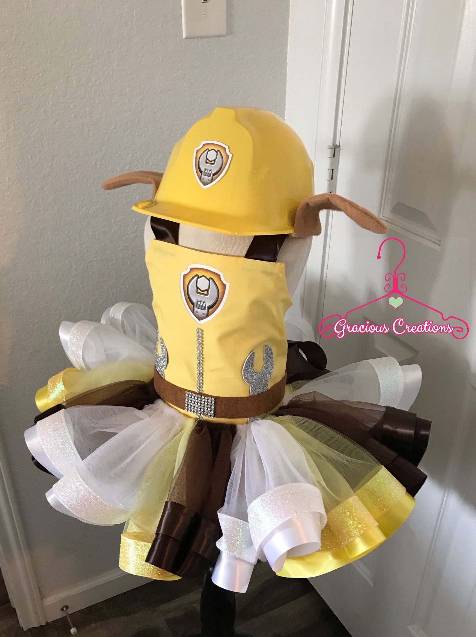 Paw Patrol Birthday * Rubble Inspired* Tutu