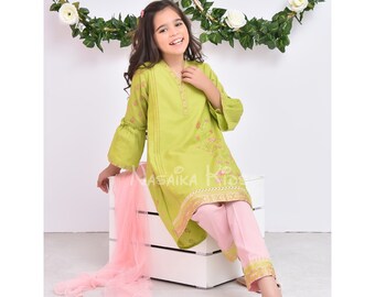 baby girl mehndi dresses 2018