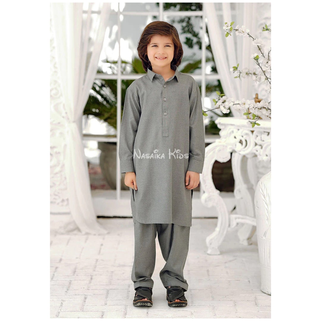 Pakistani Boys Shalwar Kameez Kurta Etsy