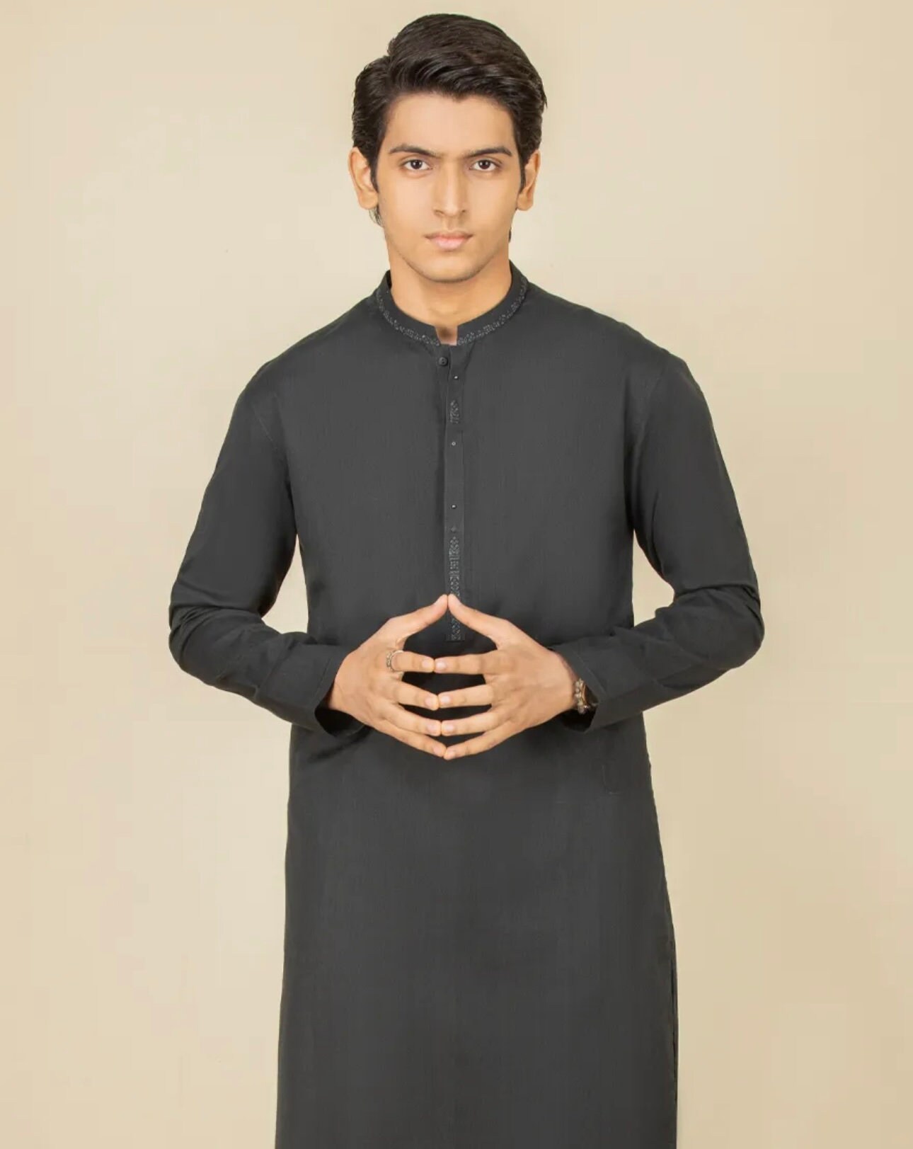 Pakistani Teen Boy Shalwar Kameez by J. Ages 12 Black Etsy Canada