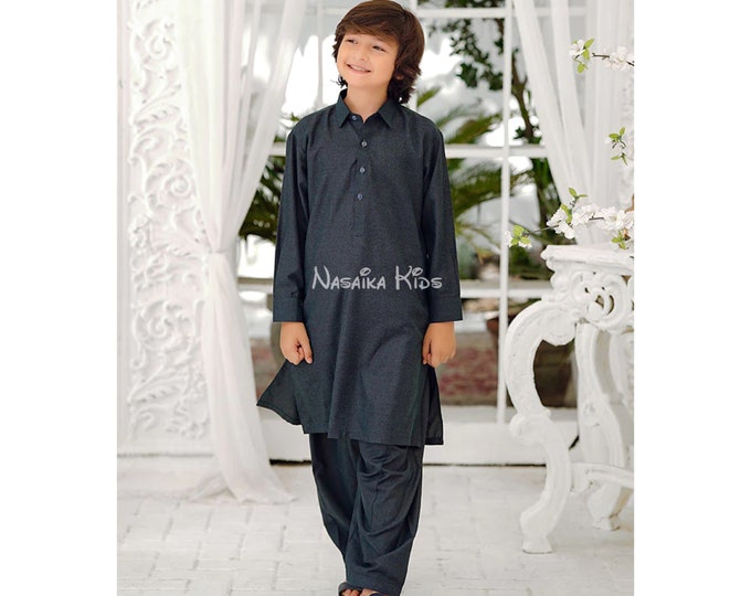 Pakistani Boys Shalwar Kameez Kurta Etsy