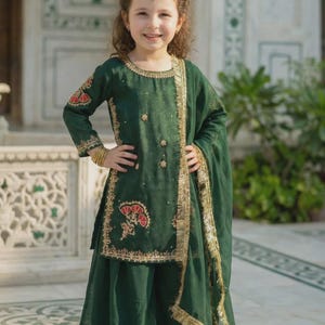 Emerald Green Eid Dress - Etsy