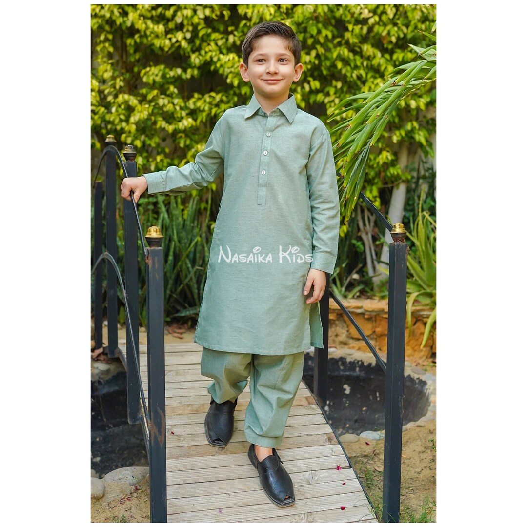 Pakistani Boys Shalwar Kameez Kurta Etsy