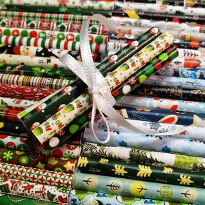 Carta da regalo natalizia in miniatura 1:12, set di Natale per case delle bambole, accessori natalizi per case delle bambole