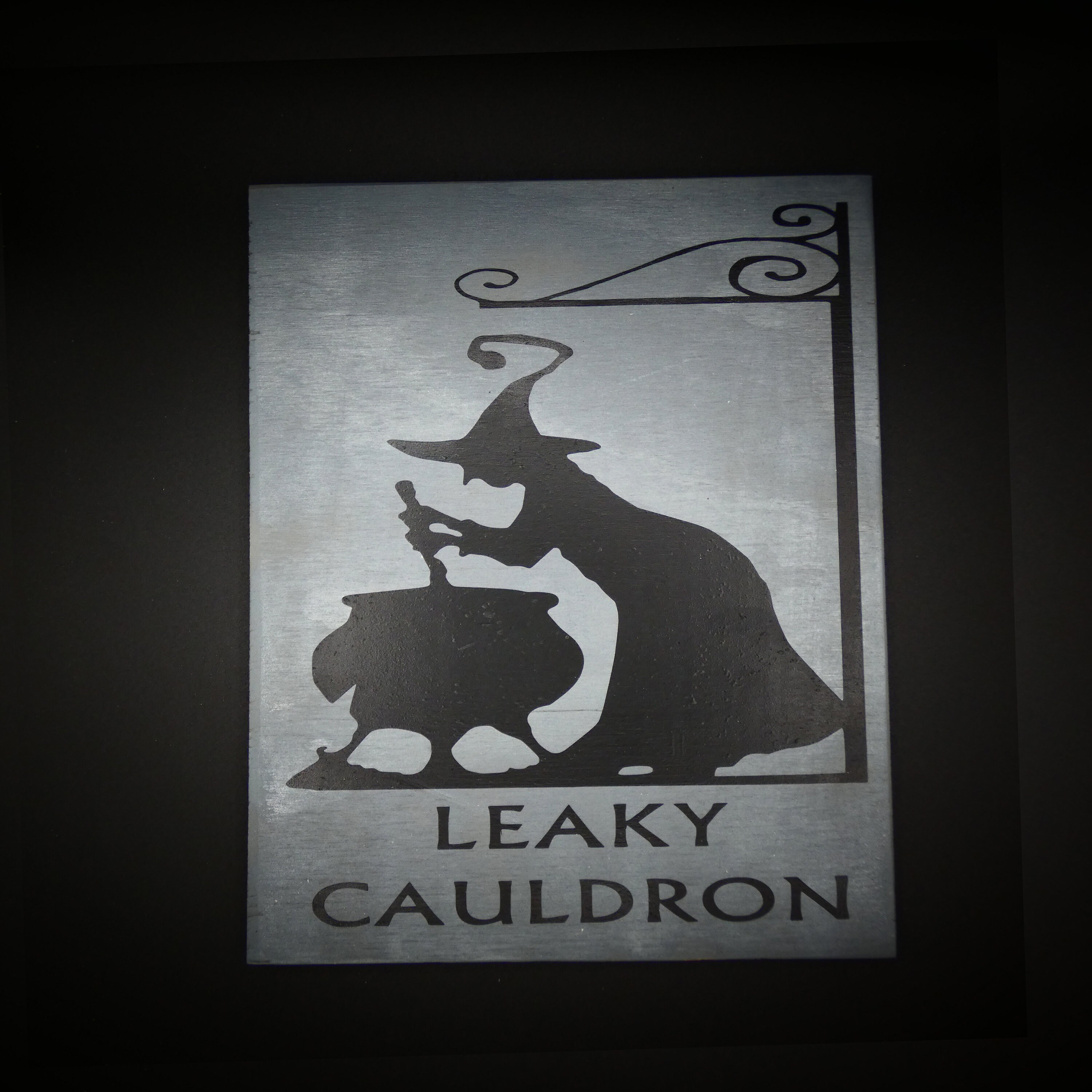 Leaky Cauldron Customizable Sign | Etsy
