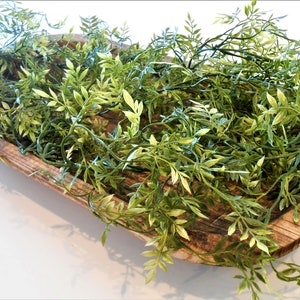 Dough Bowl Greenery / Dough Bowl Filler / Dough Bowl Garland / Dough Bowl Stuffer / Greenery Garland / Home Decor / Home And Living