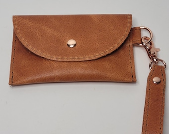 Western Key Chain Leather Cardholder Coin Pouch