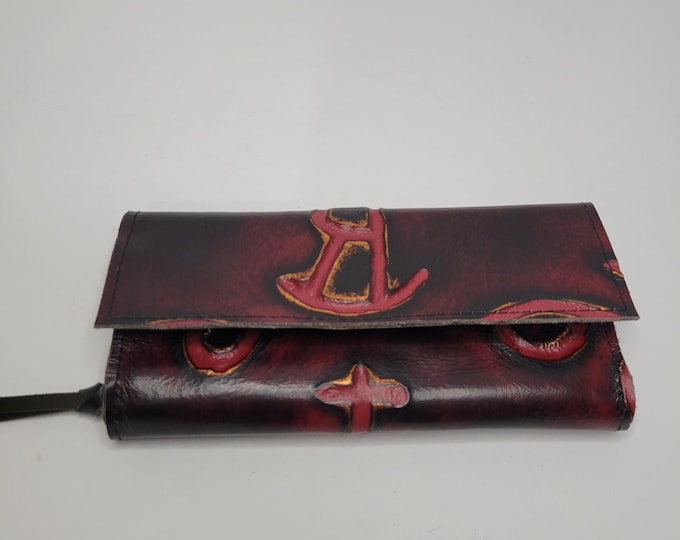 Wallet, Ladies Leather Wallet, Western Style Wallet
