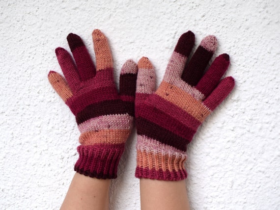 thick winter gloves