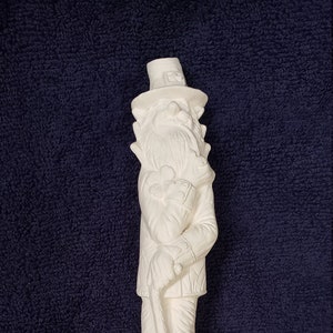 Nowell 1834 Lanky Leprechaun with Buckle on Hat - Bisque (Ready to Paint)