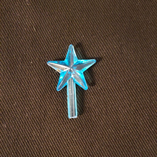 Small Red, Purple, Light Blue, Aqua, Yellow, Orange or Pink Classic Star for Ceramic Christmas Trees