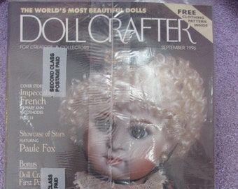1 Still in Original Shipping Plastic Doll Crafter Magazine September 1996