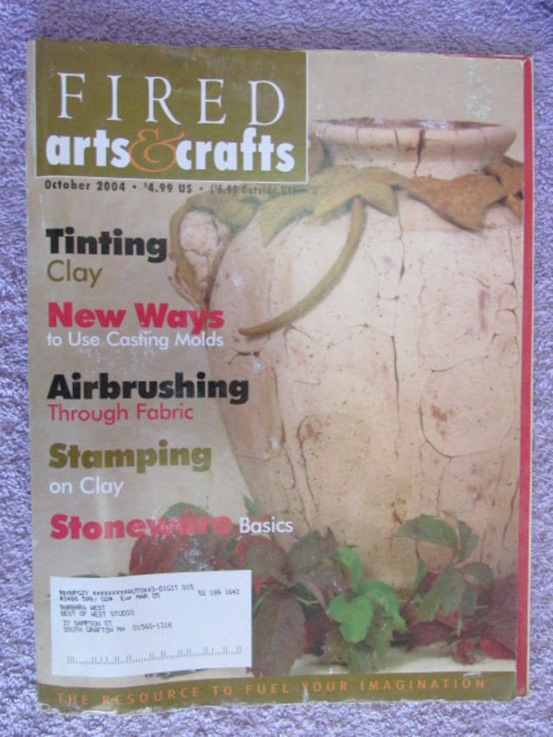 Fired Arts /& Crafts Magazine October 2004