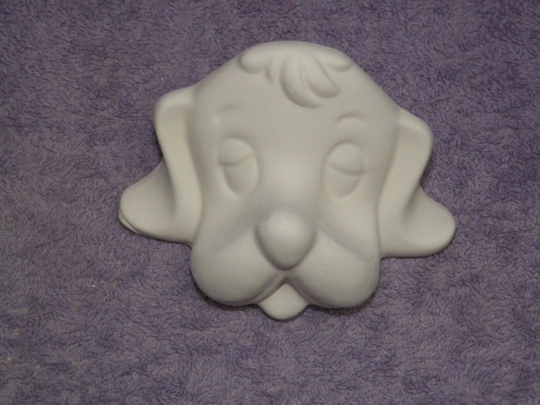 Goodsell 197 Ceramic Dog Eye Glass Holder Bisque ready to Paint Etsy