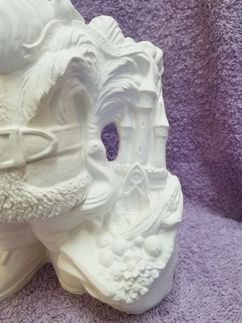 Gare Ceramic Florida Santa Bisque Ready to Paint Etsy