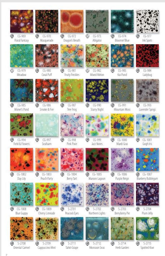Mayco Jungle Gems Glazes
