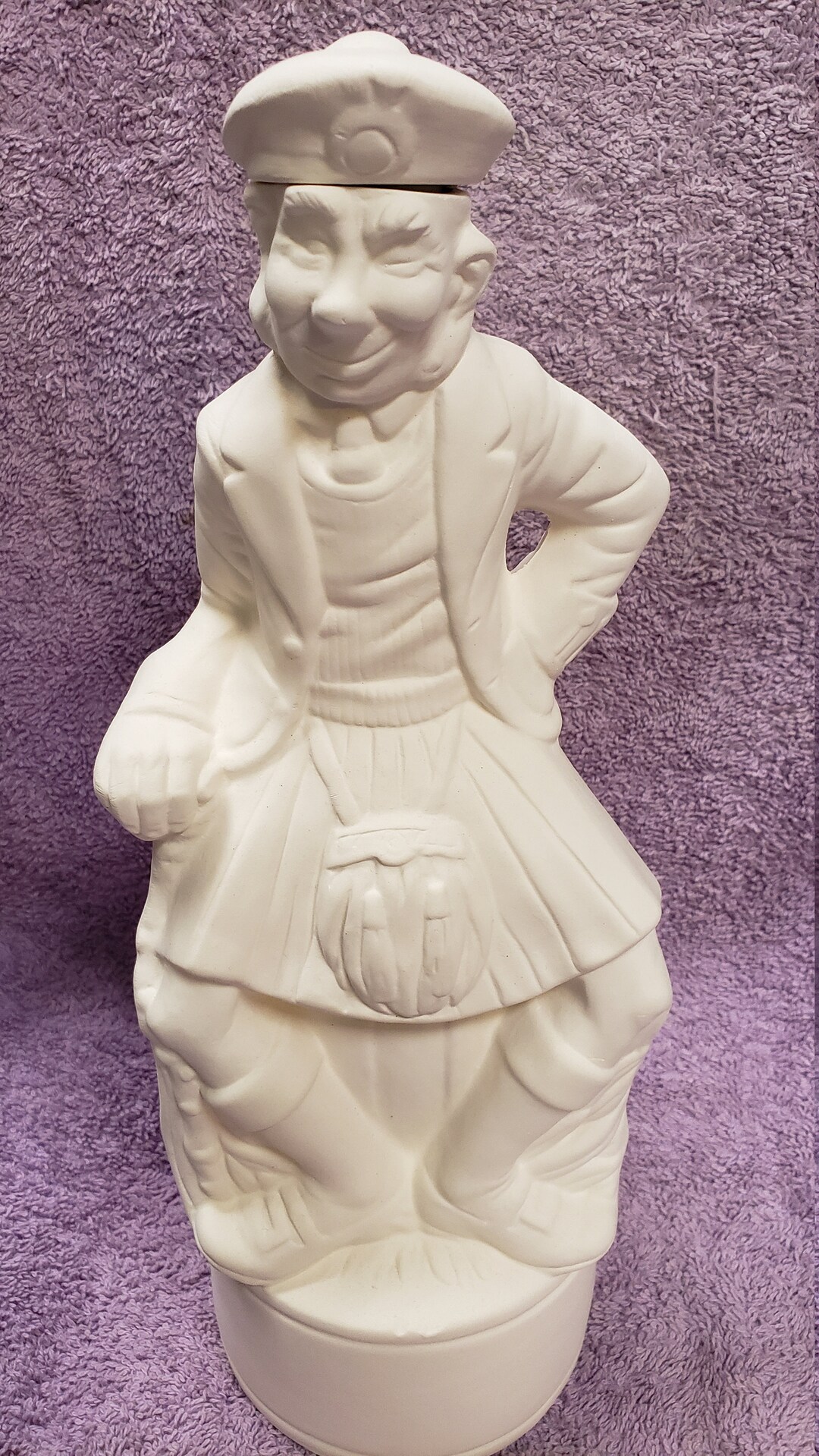 Alberta 429 Scottish Decanter Bisque (ready to Paint) Etsy