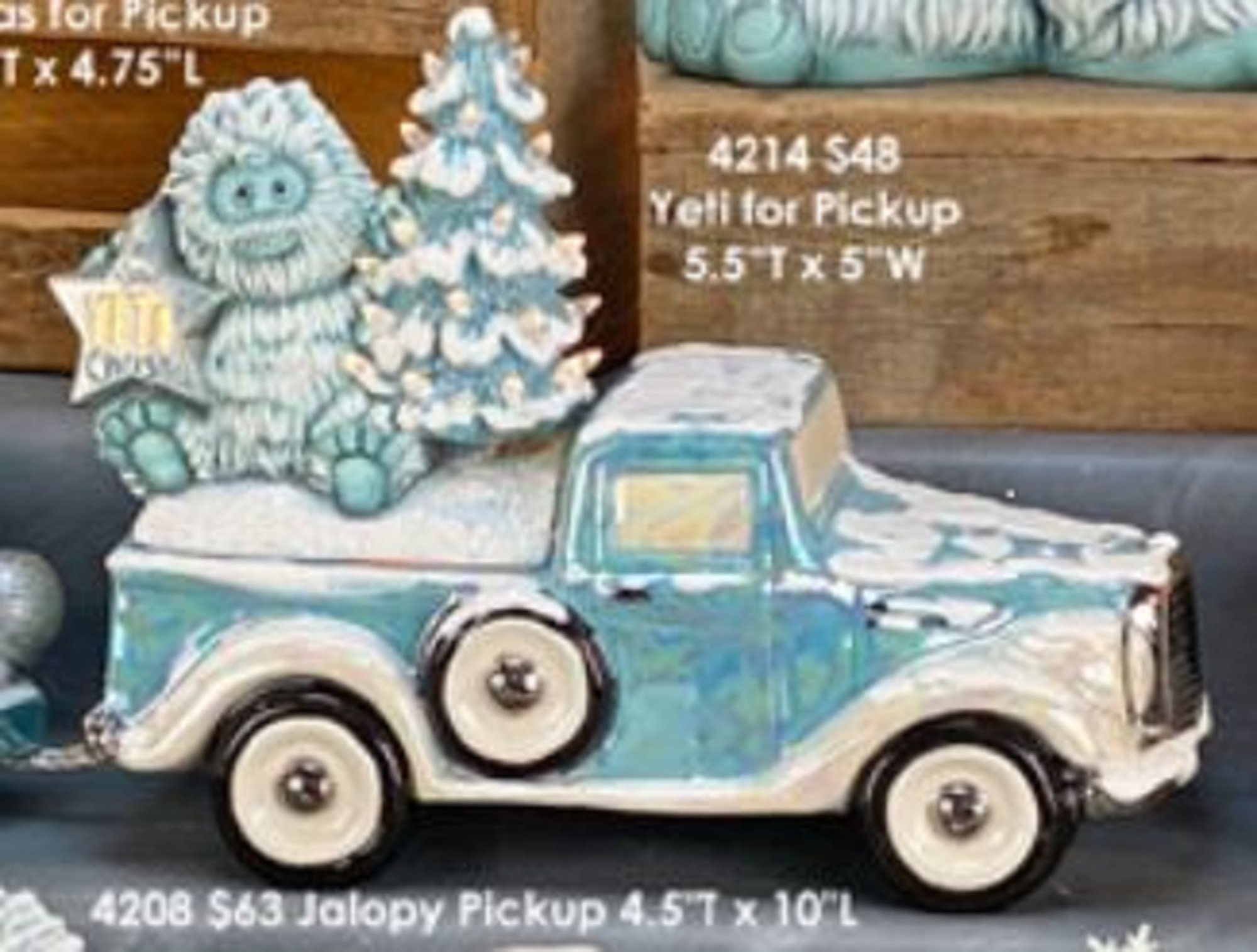 Clay Magic 41024214 Pick up Truck With Tukute Yeti Insert Etsy