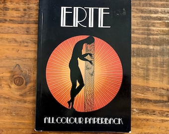 Vintage, 1978, First Edition, Erte, All Colour Paperback, Theatre, Costume, Artist, Art, Reference, Book, Gift, Present, Mother, Girlfriend