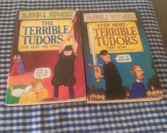 Horrible Histories Box Set of Three Paperbacks by Terry Deary - Etsy