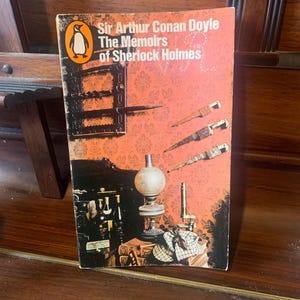 Vintage, anni '60, 1969, Sir Arthur Conan Doyle, Le memorie di Sherlock Holmes, Narrativa, Giallo, Detective, Brossura, Libro, Retro, Presente