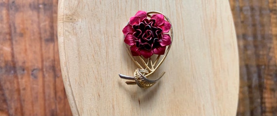 Broche Créative En Forme De Rose - Alliage De Zinc - Neuf Avec étiquettes - Accessoire Femme Unique