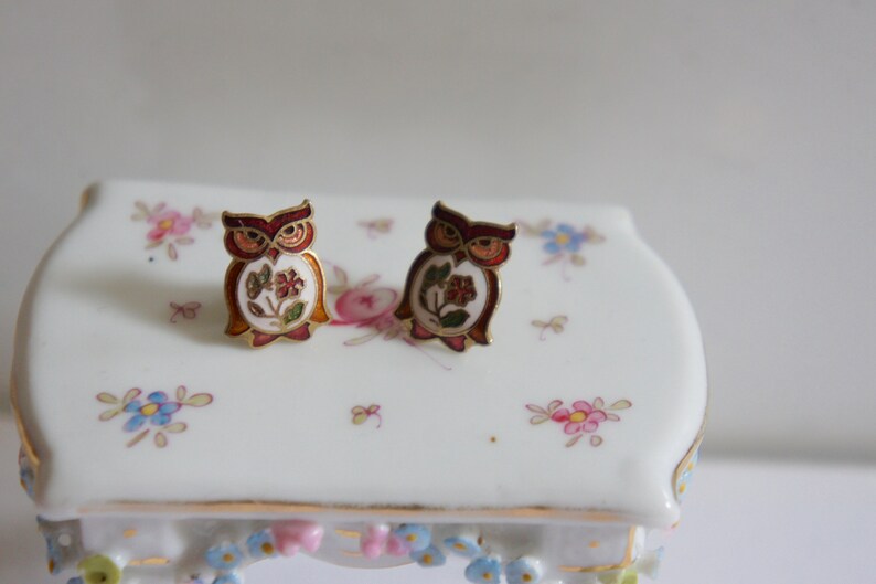 Antique cloisonn\u00e9 bird