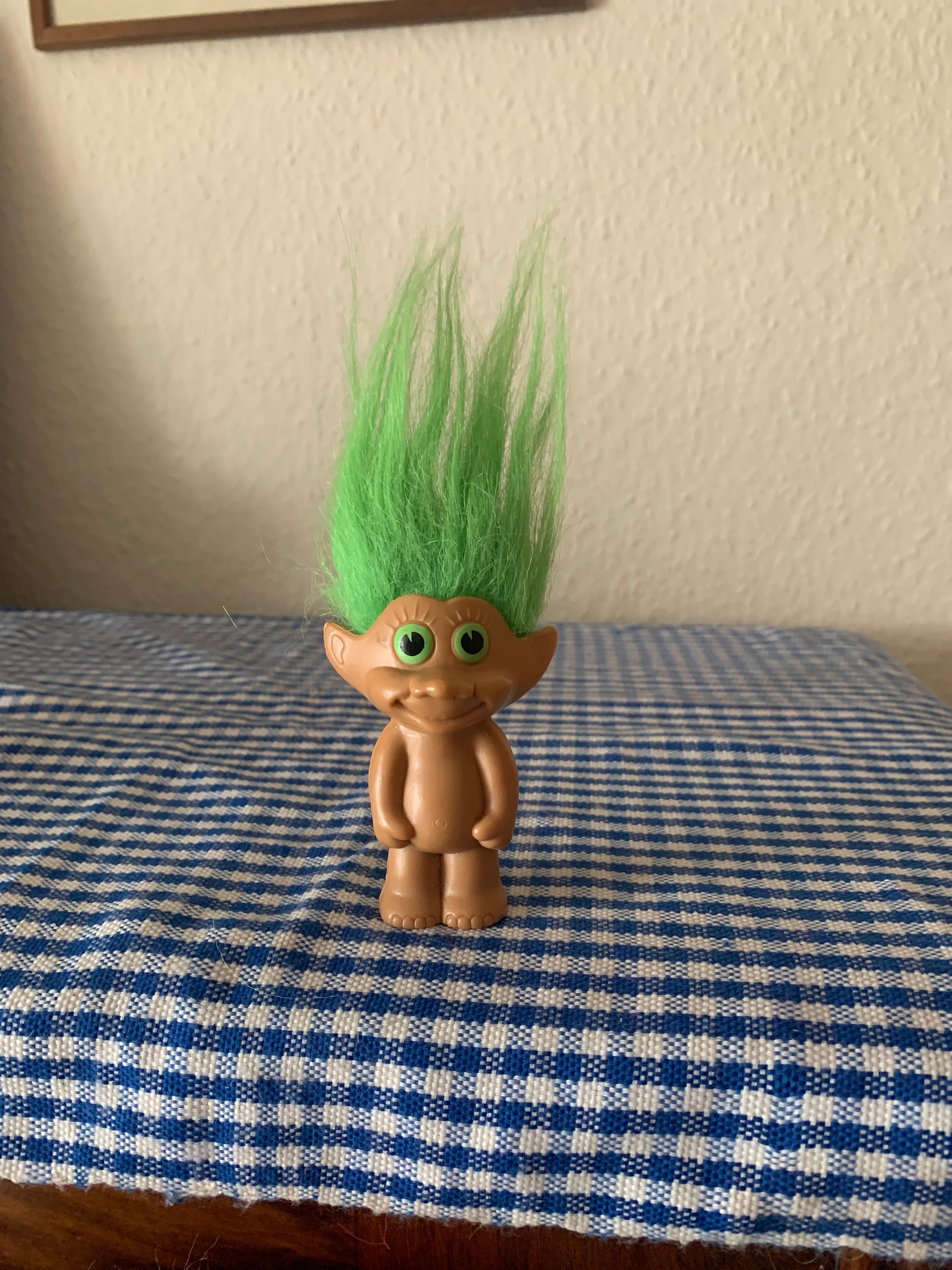 Green hair troll - Etsy 日本