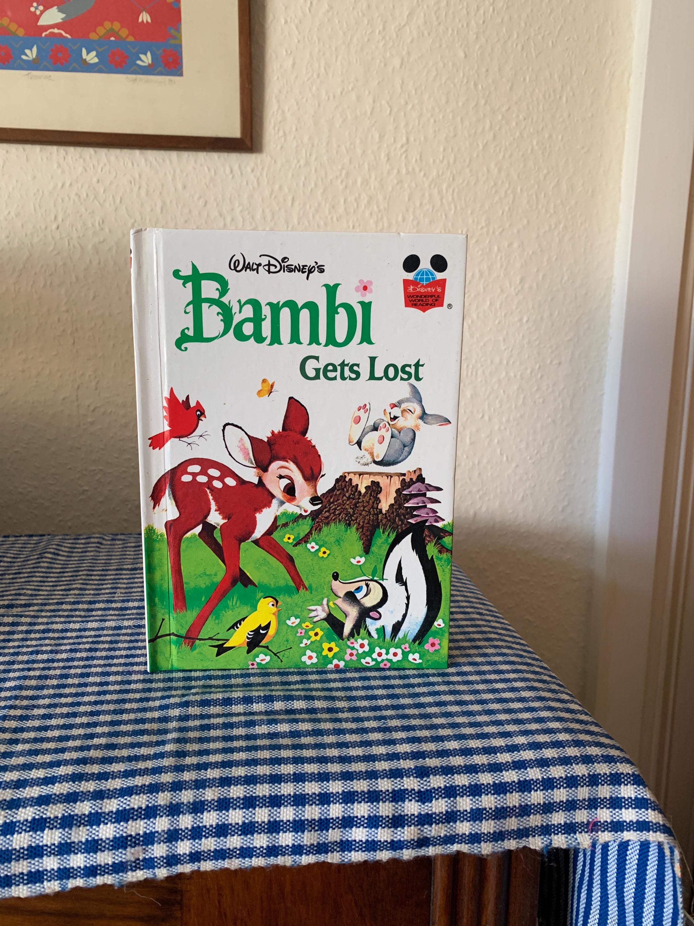 Bambi Gets Lost Book Canada