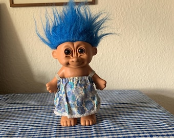 【レア】トロール人形 巨大サイズ　ヴィンテージ　フィギュア Amazon | トロール人形キーホルダー | ヴィンテージ トロール