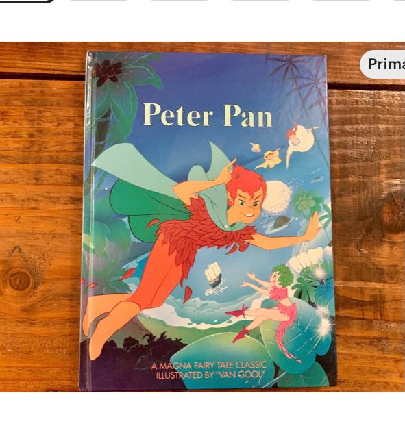 Vintage, 1992, Peter Pan, Large, Hard Back, Book, Illustrated, By