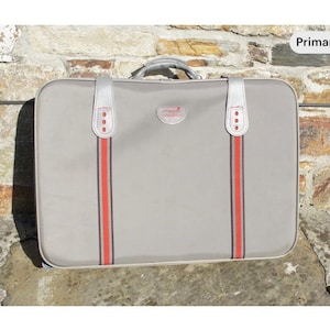 Vintage, Katoenhandelaren, Groen, Bruin, Groot, Canvas, Reizen, Bagage, Koffer, Met rits, Reistas, Vakantie, Overnachten, Tas, Unisex, Mannen, Geschenk