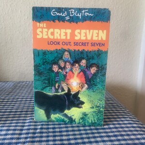 Vintage, 1992, Enid Blyton, The Secret Seven, Look Out, Secret Seven, Children’s, Paperback, Book, Fiction, Retro, Collectible, Gift, Girl