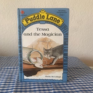 Vintage, 1980s, First Edition, Ladybird, Children’s, Reading Programme, Puddle Lane, Tessa and the Magician, Hard Back, Book, Retro, Present
