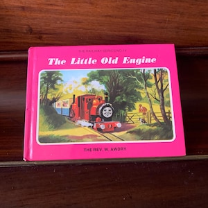 Vintage, 1990s, 1990, First Edition, Ladybird, Thomas The Tank Engine, The Little Old Engine, Hard Back, Book, Retro, Stocking Filler, Gift