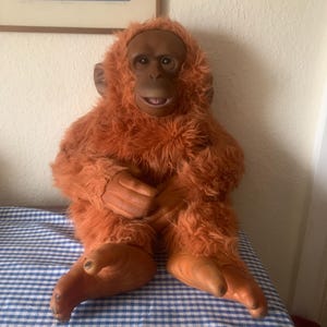 ⭐︎希少⭐︎レトロ⭐︎ HOSUNG さるのぬいぐるみ Hosung monkey