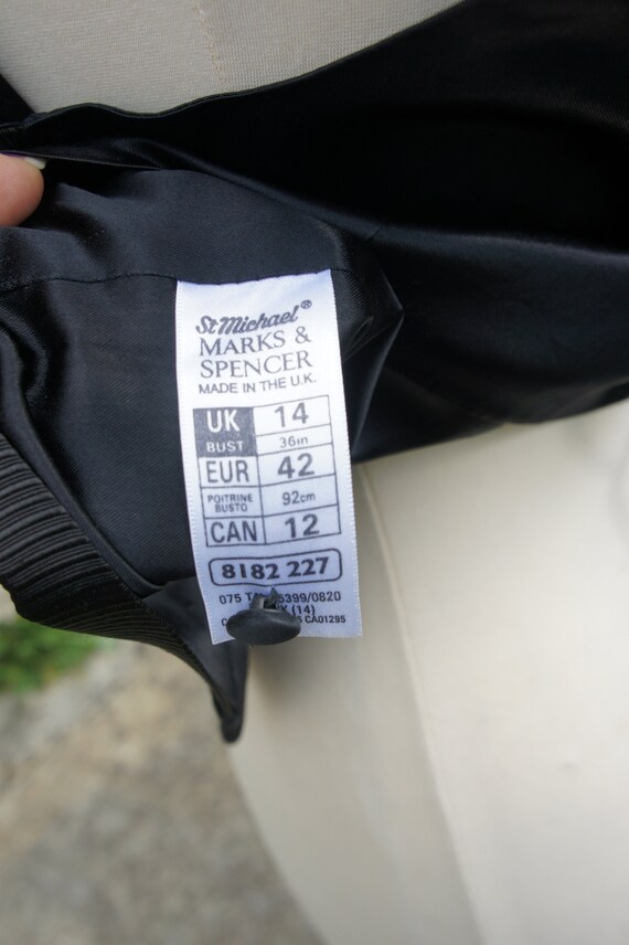 Marks & Spencer St. Michael Dress Pants Mens 32x31 Black Straight