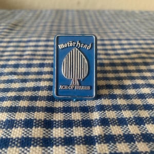Insigne Broche Vintage Motorhead As Of Spades - Métal Original, Occasion