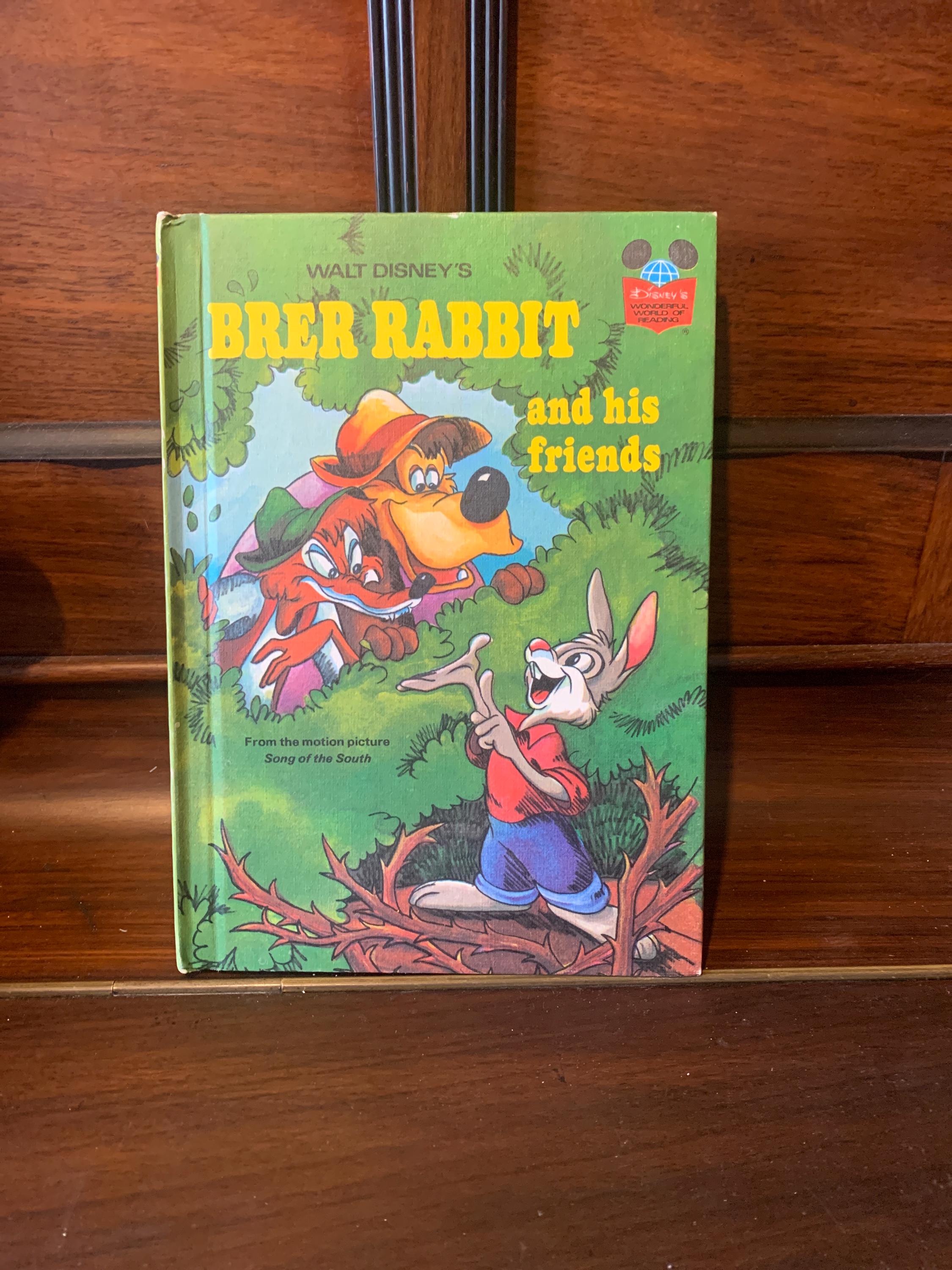 Brer Rabbit And Friends Buy Vintage, 1973, First Edition, Walt Disney, Random House, Brer ...