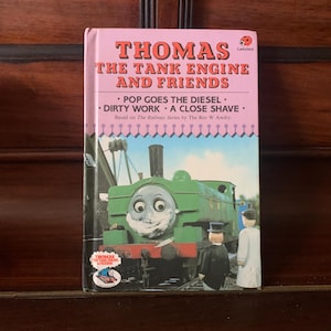 Vintage, 1980s, 1988, First Edition, Ladybird, Thomas The Tank Engine, and Friends, Hard Back, Book, Retro, Stocking Filler, Present, Son