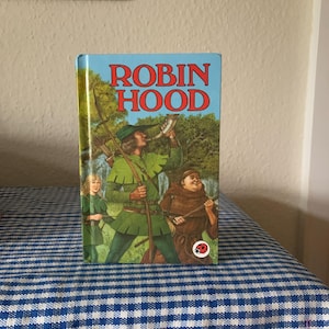 Vintage, 1980s, First Edition, Ladybird, Children’s Classics, Robin Hood, Joan Collins, Hard Back, Book, Retro, Stocking Filler, Collectible