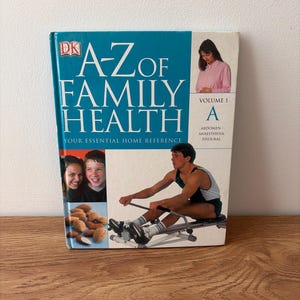 Vintage, 2005, A-Z der Familiengesundheit, Band 1, Abdomen – Anästhesie, Medizin, illustriert, Hardcover, Buch, Biologie, Lehrbuch, Geschenk für Mütter